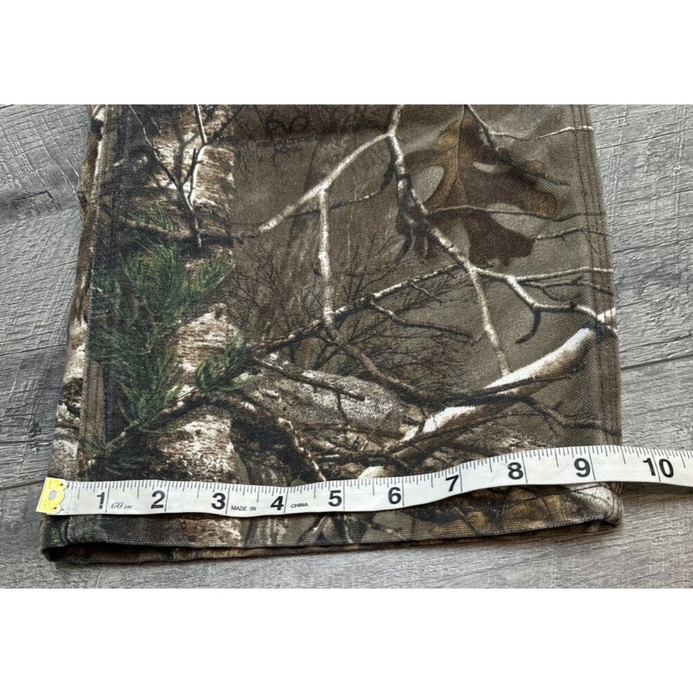 Vintage Carhartt Camo Pants Mens 40x30 RealTree Dungarees Canvas USA B235 NWOT - Picture 11 of 14